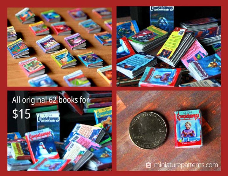 Goosebumps Books 1-62 FULL SET Classics Collection Miniature Book ...